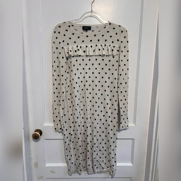 A.P.C. Art to Wear Heart PROM DRESS $241 Size M - Picture 2 of 8